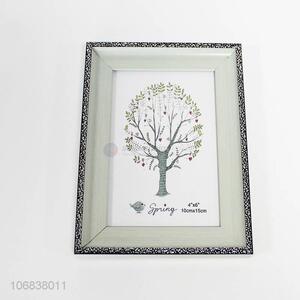 Hot Selling Plastic Frame Photo Frame With Holder