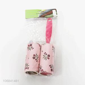 Suitable price 2pcs multi-purpose plastic handle sticky lint roller