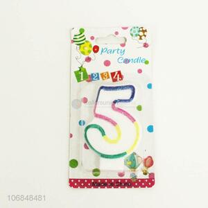 wholesale unique fancy digital number birthday candles