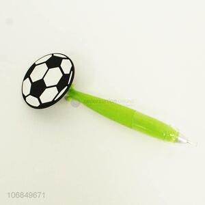 Lowest Price Cute Cartoon Football Design Plastic Ball-point Pen