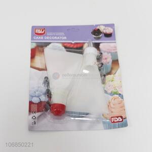 China supplier FDA certification plastic pastry bag set