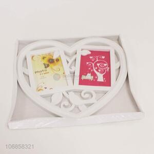 Hot Selling Heart Shape Plastic Photo Frame