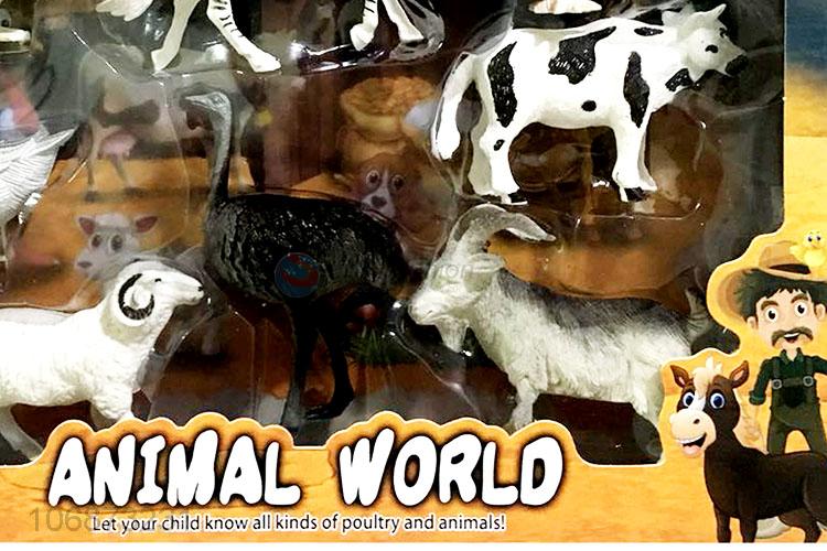 Hot Selling Animal World Model Toy Set