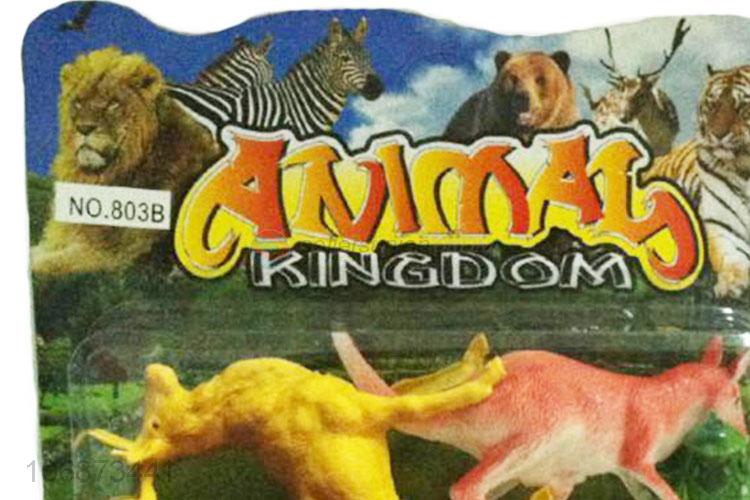 Hot Sale Realistic Wild Animal Model Toy Set