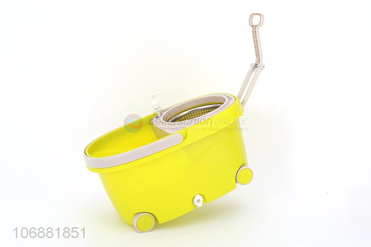 New design magic floor cleaner spin mop and walkable mop bucket set