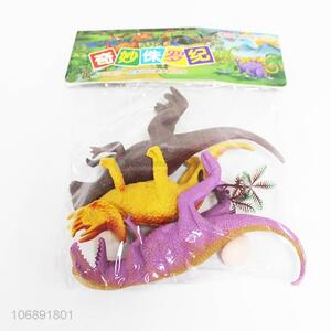 Custom 3 Pieces Simulation Dinosaur Toy Set