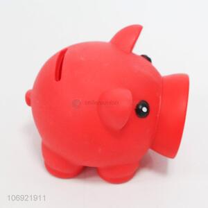 New design non-toxic cute vinyl pig money box piggy bank