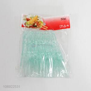 Low price 50pcs colorful plastic fruit picks food picks