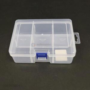 Contracted Design Clear Plastic Divider Container Box Storage Box