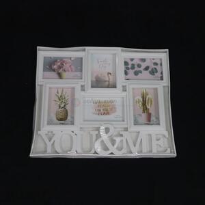 Hot Sale Plastic Combined Picture Photo Frame for Decoration