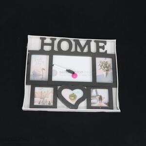 Unique design wall hanging pictures combined photo frame for home decor