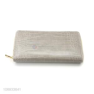 Best Seller Ladies Zip Clutch Purses Ladies Long Wallet