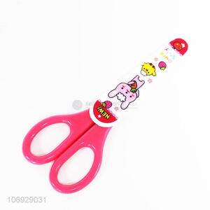 Best Sale Plastic Safety Student Scissors Lovely Children Hand Cartoon Scissors