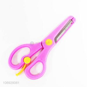 Best student use safe scissors children cutting paper plastic scissors