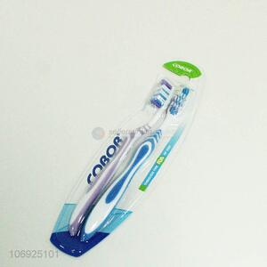 Wholesale private label high quality plastic toothbrush set