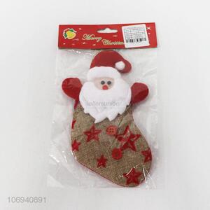 New items santa claus stocking pendant festival decorations