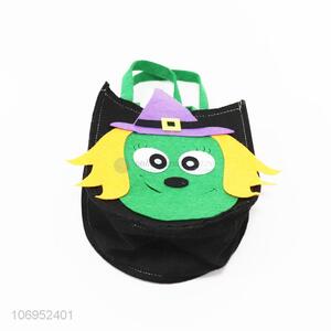 Bottom price Holloween cartoon dog felt basket candy basket