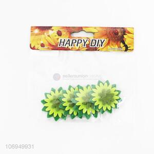 Reasonable Price 4PC Cute Flowers Shaped DIY Felt Cloth Patch