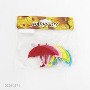 Good Price 6 Pieces Felt Umbrella Decorative Crafts