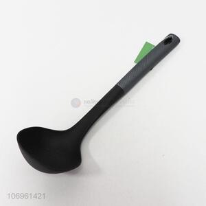 High quality home kitchen cooking gadget black nylon soup ladle