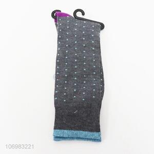 Good quality winter warm men mid-calf length socks