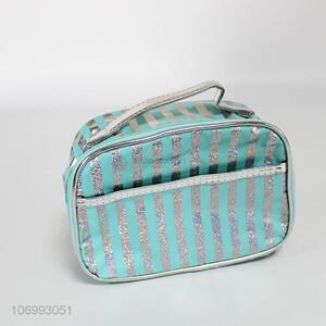 Promotion fashion waterproof women makeup pvc cosmetic bag