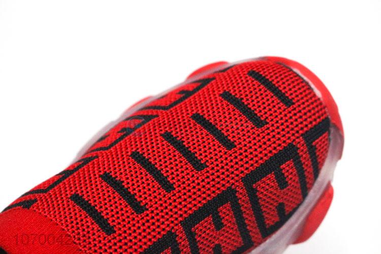 China Wholesale Breathable Flyknitting Casual Sneakers Kids Sport Shoes