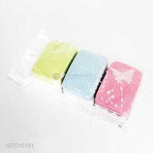 Promotional products 3pcs colorful drain soap box soap dish