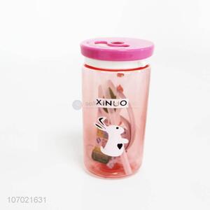 Hot Sale Cute Cartoon Reusable Plastic Water Bottle