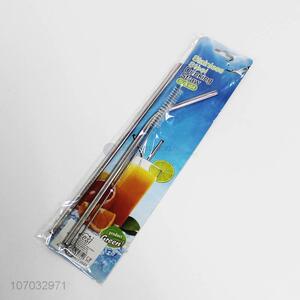 Good Factory Price 3PC Stainless Steel Drinking Straw