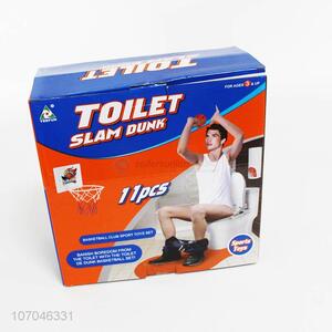 Creative Design Toilet Slam Dunk Set Toy