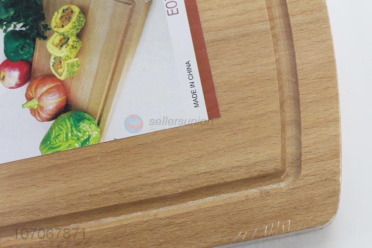 Good Price Beech Wood Cutting Board Kitchen Chopping Board