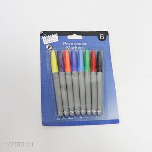 Good Quality 8 Pieces Permanent Marker Pen Set