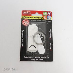 Factory Wholesale Removable Hook Set Includs Picture Hook and Wire