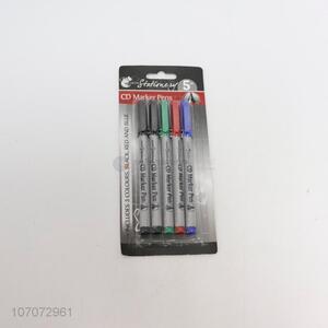 Custom 5 Pieces CD Marker Pen Best Permanent Markers