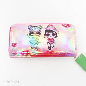 Cartoon Printing Zipper Purse Best Card Holder