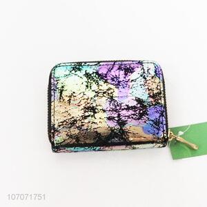 Fashion Style Ladies Purse With Zipper