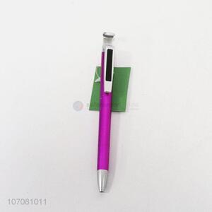 Good Quality Ballpoint Pen With Mobile Phone Holder