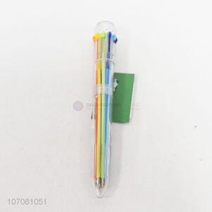Hot Selling Plastic Ten-Colour Ballpoint Pen