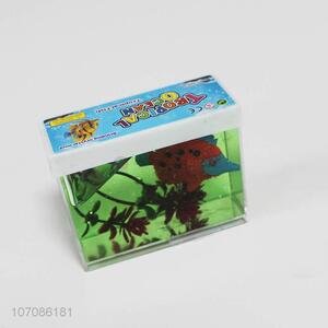 Unique design tropical ocean fish crystal mud toy for kids