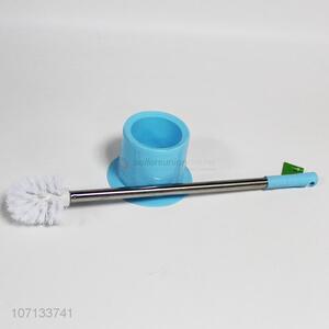 Premium quality bathroom accessories plastic toilet brush and holder cleaning tools