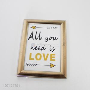 Modern Style Plastic Photo Frame For Household