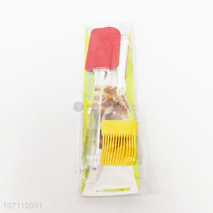 Wholesale Heat-resistant Flexible Silicone Spatula Brush Set