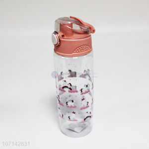 Premium quality portable reusable plastic water bottle fashion sports bottle