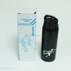 Hot sale trendy leakproof stainless steel sport water bottle with handle