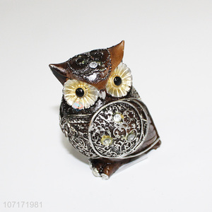 Good market home decor resin owl figurines resin statuettes resin crafts