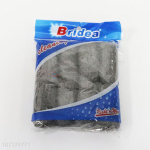 Low price 8 pieces kitchen cleaning steel wool pads dish washing scouring pad