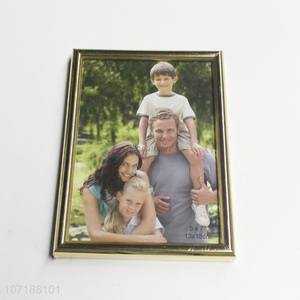 High Quality Plastic Photo Frame With Back Stander