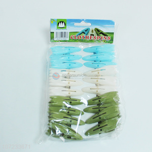 Hot products 20pcs plastic clothes pegs wholesale