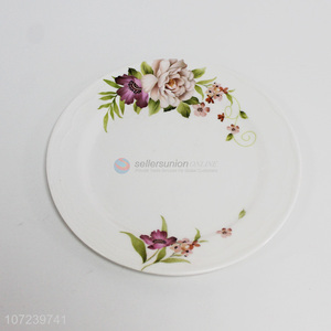 Yiwu wholesale white plastic tray snack tray household kitchenware